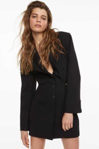 Vestido H&M Cut-out Jacket Mujer Negros | 749256TJD